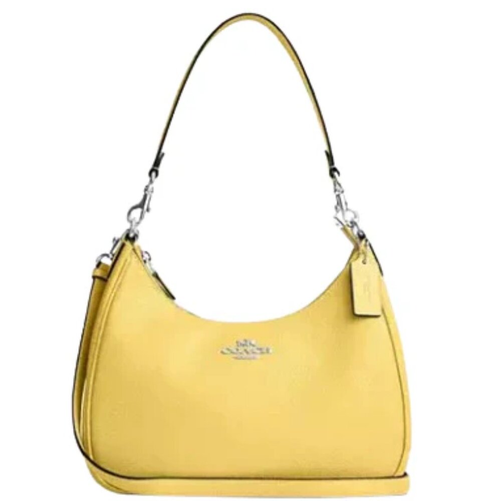 NWT Coach Teri Hobo CJ5517 SV/Retro Yellow